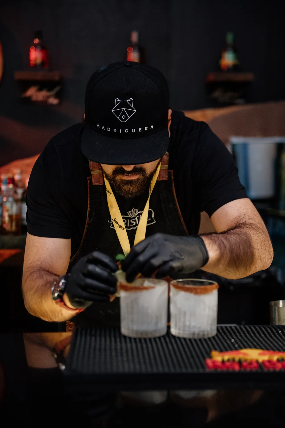 Leo Herrera, bartender profesional